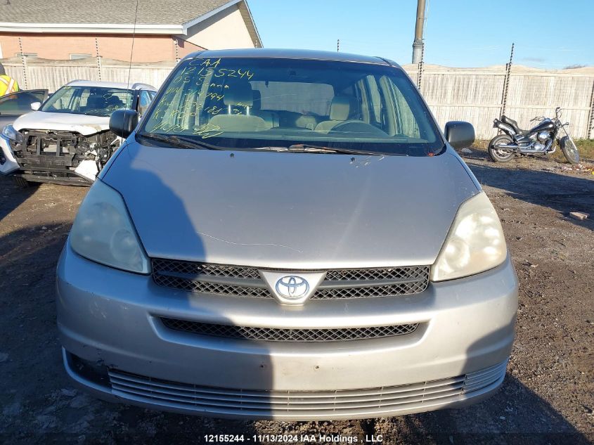 2005 Toyota Sienna Ce VIN: 5TDZA29C75S314794 Lot: 12155244