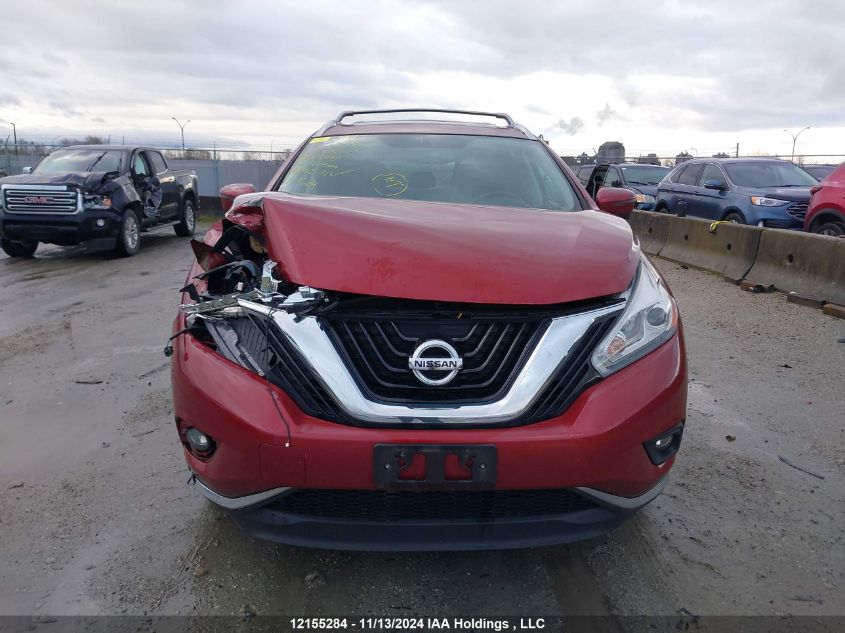 2017 Nissan Murano VIN: 5N1AZ2MH2HN175804 Lot: 12155284