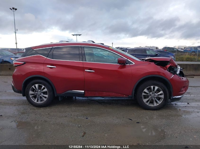 2017 Nissan Murano VIN: 5N1AZ2MH2HN175804 Lot: 12155284