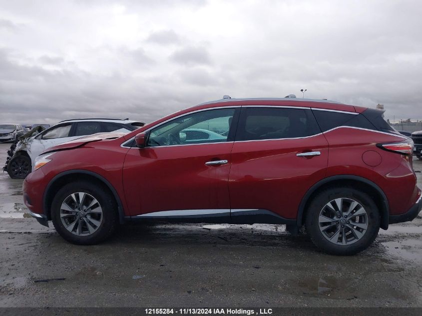 2017 Nissan Murano VIN: 5N1AZ2MH2HN175804 Lot: 12155284