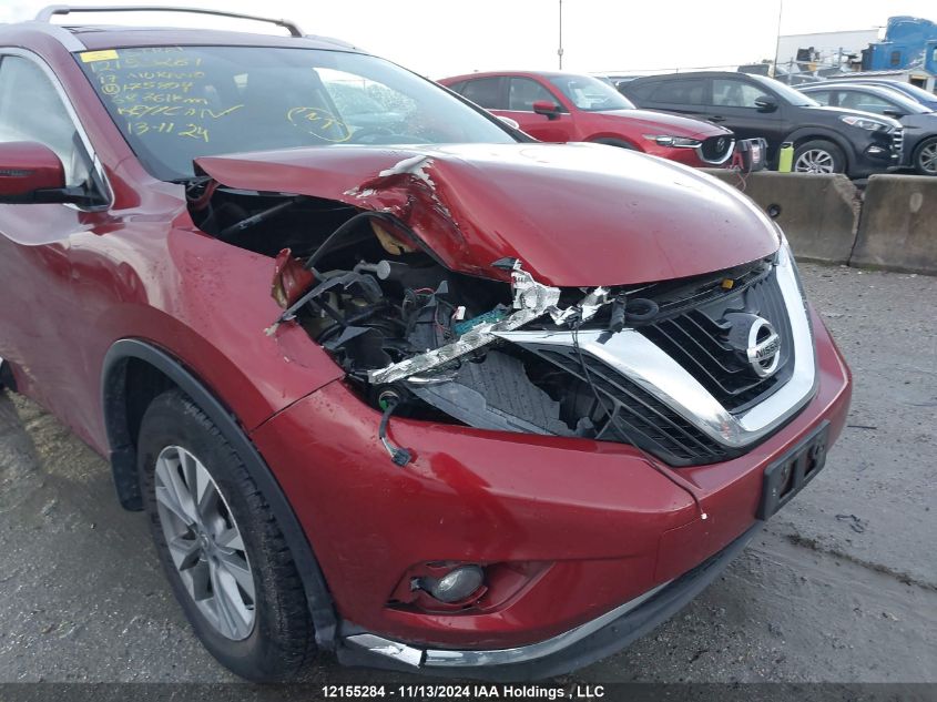 2017 Nissan Murano VIN: 5N1AZ2MH2HN175804 Lot: 12155284