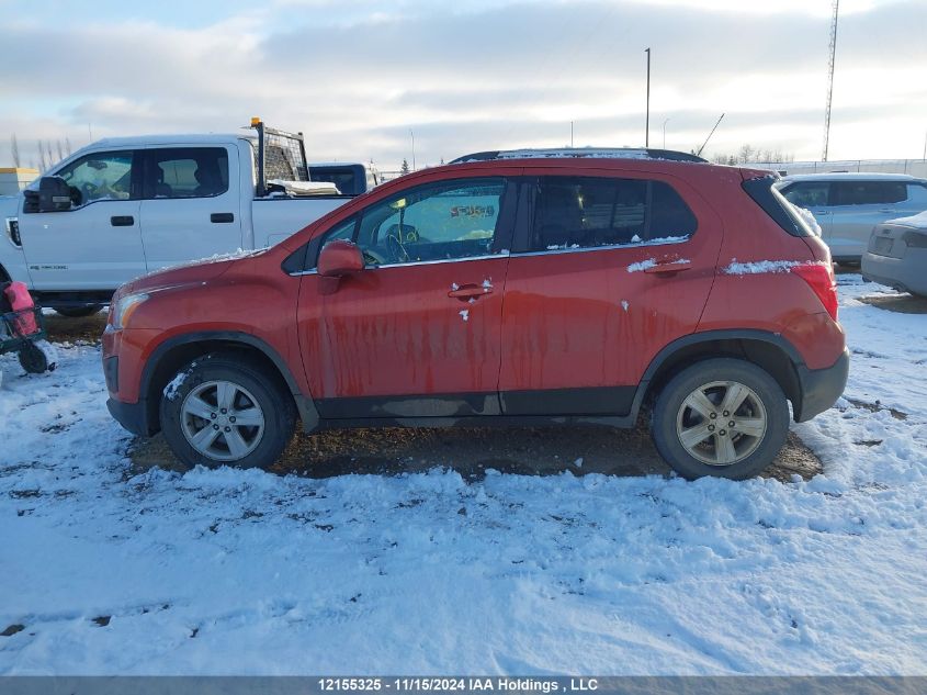 2015 Chevrolet Trax VIN: 3GNCJSSB2FL174790 Lot: 12155325