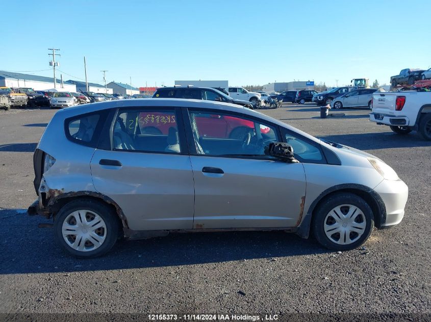 2009 Honda Fit VIN: JHMGE87249S801827 Lot: 12155373