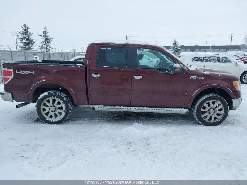 2010 Ford F150 Supercrew VIN: 1FTFW1EV7AFB72687 Lot: 12155383