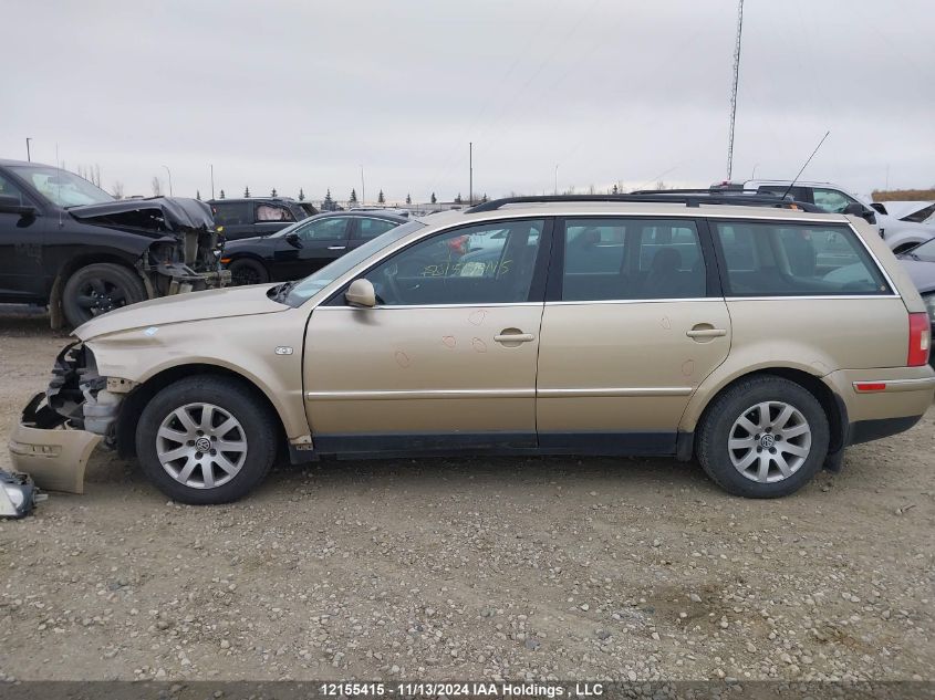 2003 Volkswagen Passat VIN: WVWVD23B43E002229 Lot: 12155415