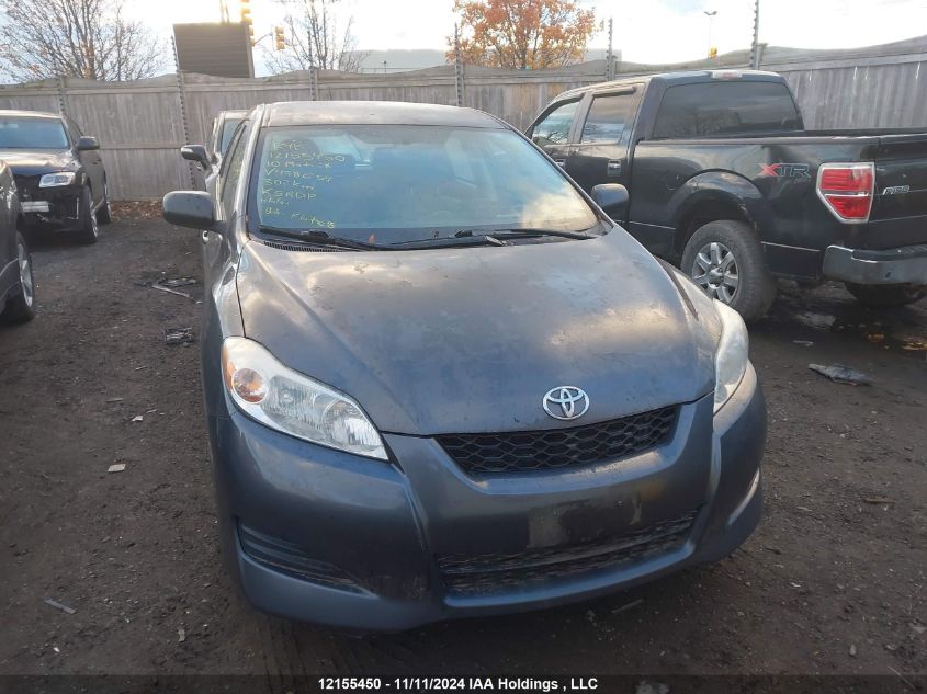 2010 Toyota Corolla Matrix VIN: 2T1KU4EE2AC498654 Lot: 12155450