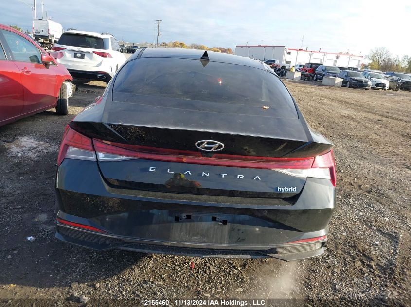 2023 Hyundai Elantra Hybrid Luxury VIN: KMHLN4AJ8PU089649 Lot: 12155460