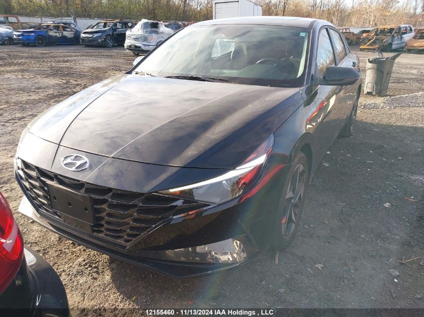 2023 Hyundai Elantra Hybrid Luxury VIN: KMHLN4AJ8PU089649 Lot: 12155460