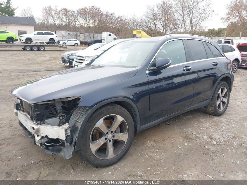 2017 Mercedes-Benz Glc VIN: WDC0G4KB1HF155628 Lot: 12155481