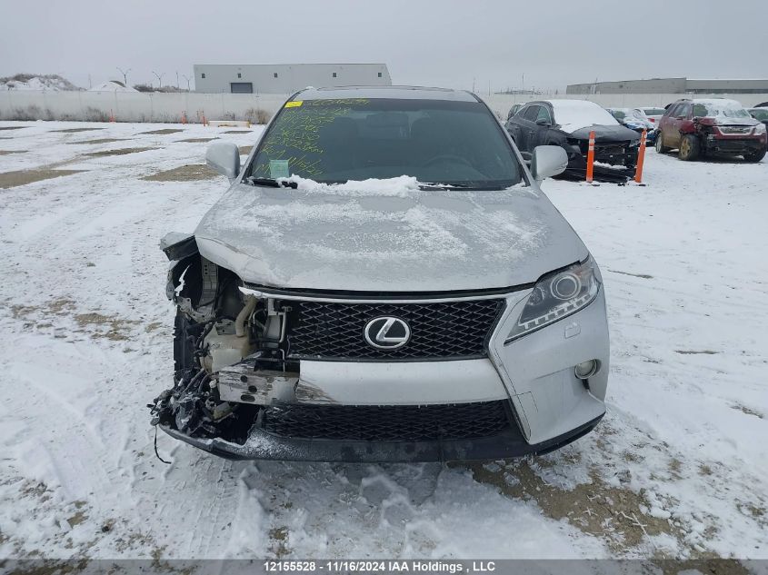 2013 Lexus Rx 350/Base/F Sport VIN: 2T2BK1BA8DC189857 Lot: 12155528