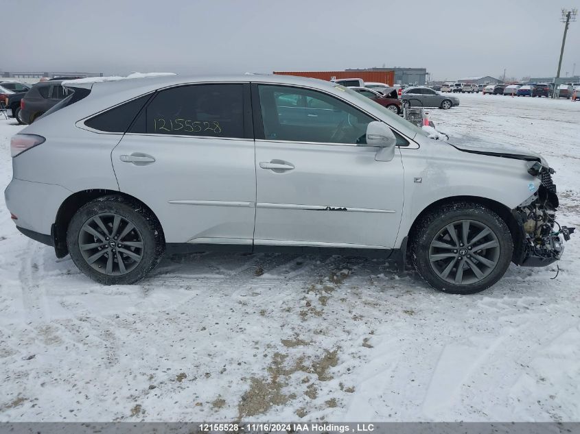 2013 Lexus Rx 350/Base/F Sport VIN: 2T2BK1BA8DC189857 Lot: 12155528