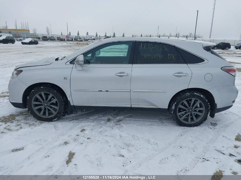 2013 Lexus Rx 350/Base/F Sport VIN: 2T2BK1BA8DC189857 Lot: 12155528