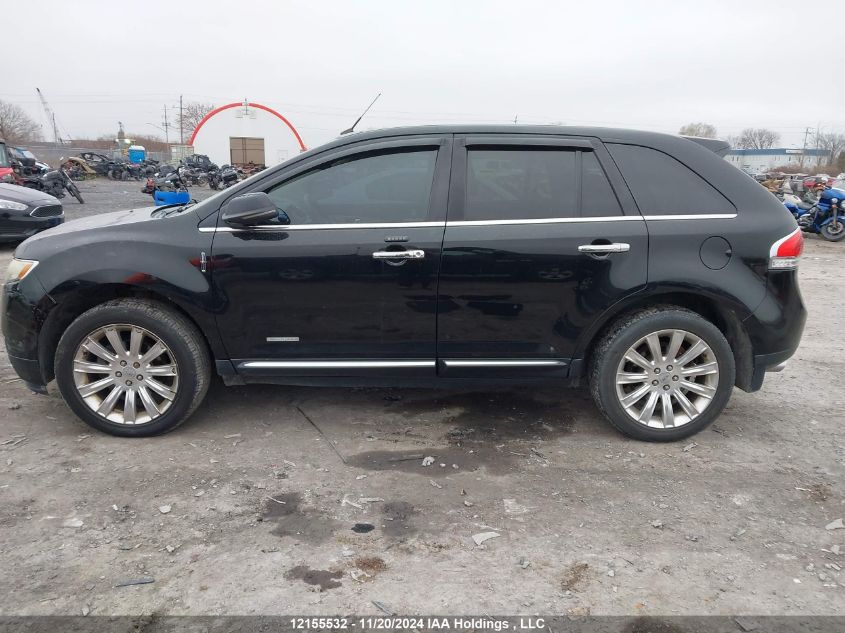 2012 Lincoln Mkx VIN: 2LMDJ8JK8CBL00045 Lot: 12155532