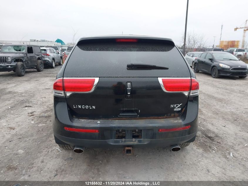 2012 Lincoln Mkx VIN: 2LMDJ8JK8CBL00045 Lot: 12155532