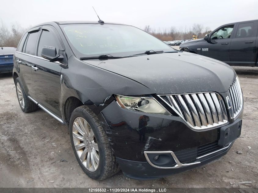 2012 Lincoln Mkx VIN: 2LMDJ8JK8CBL00045 Lot: 12155532