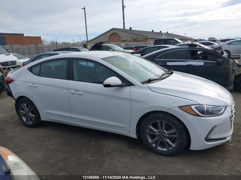 2018 Hyundai Elantra VIN: KMHD84LF7JU498463 Lot: 12155565