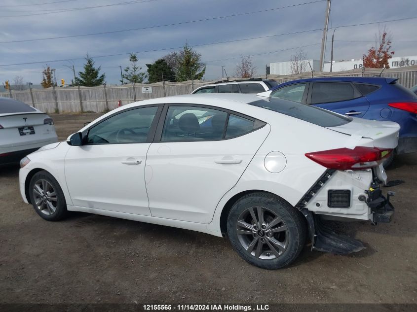 2018 Hyundai Elantra VIN: KMHD84LF7JU498463 Lot: 12155565