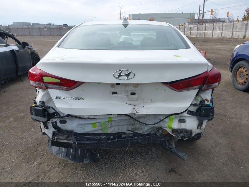 2018 Hyundai Elantra VIN: KMHD84LF7JU498463 Lot: 12155565