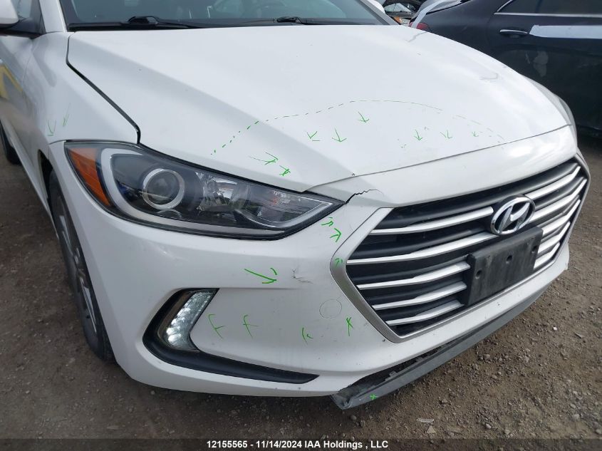 2018 Hyundai Elantra VIN: KMHD84LF7JU498463 Lot: 12155565