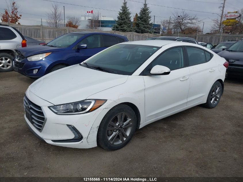 2018 Hyundai Elantra VIN: KMHD84LF7JU498463 Lot: 12155565