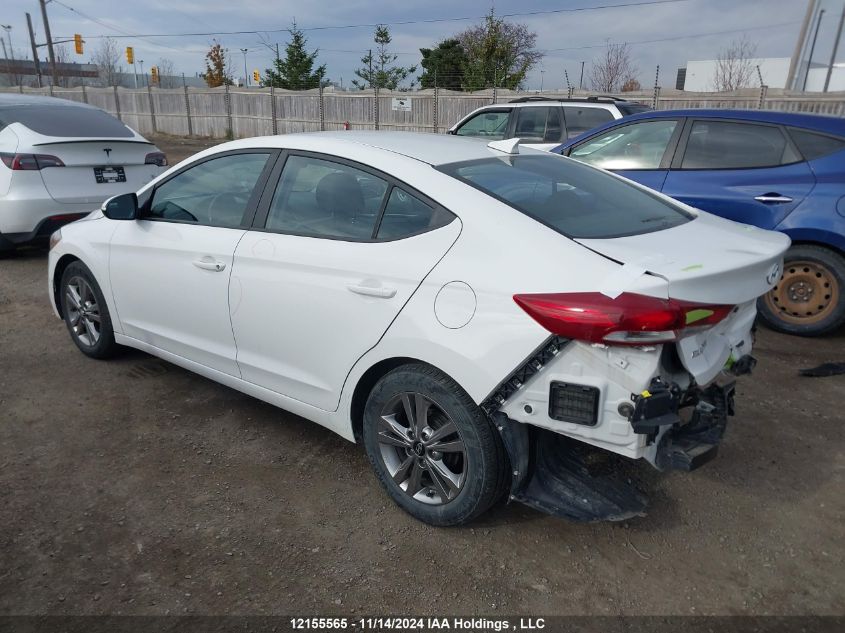 2018 Hyundai Elantra VIN: KMHD84LF7JU498463 Lot: 12155565