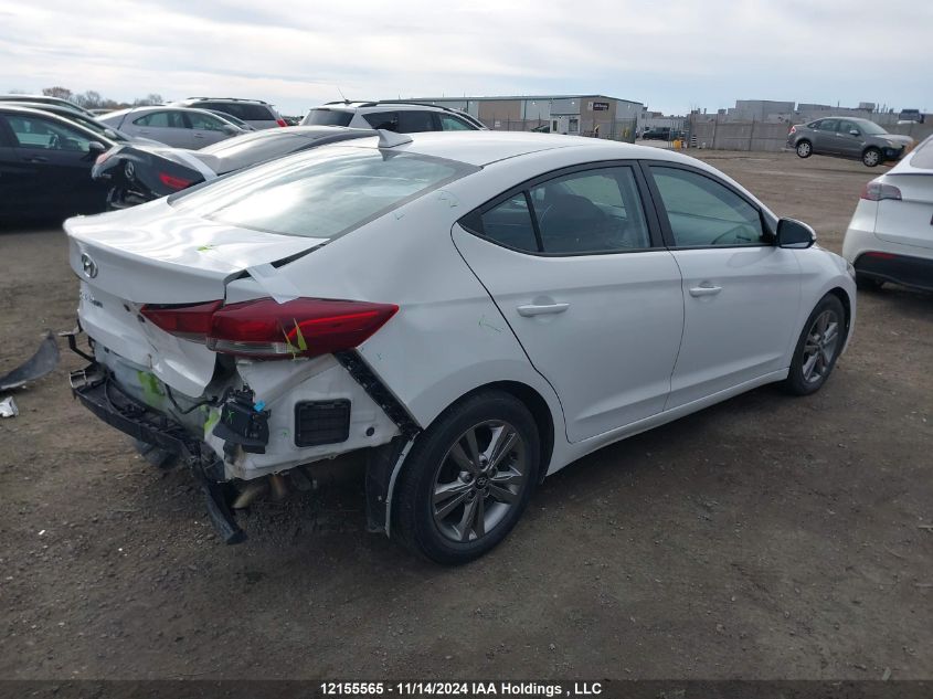 2018 Hyundai Elantra VIN: KMHD84LF7JU498463 Lot: 12155565