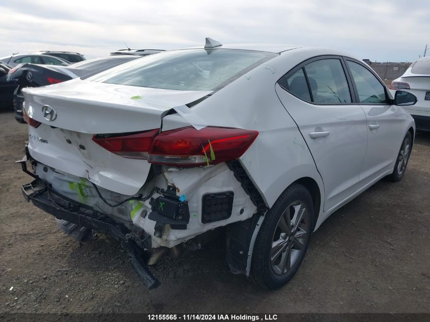 2018 Hyundai Elantra VIN: KMHD84LF7JU498463 Lot: 12155565