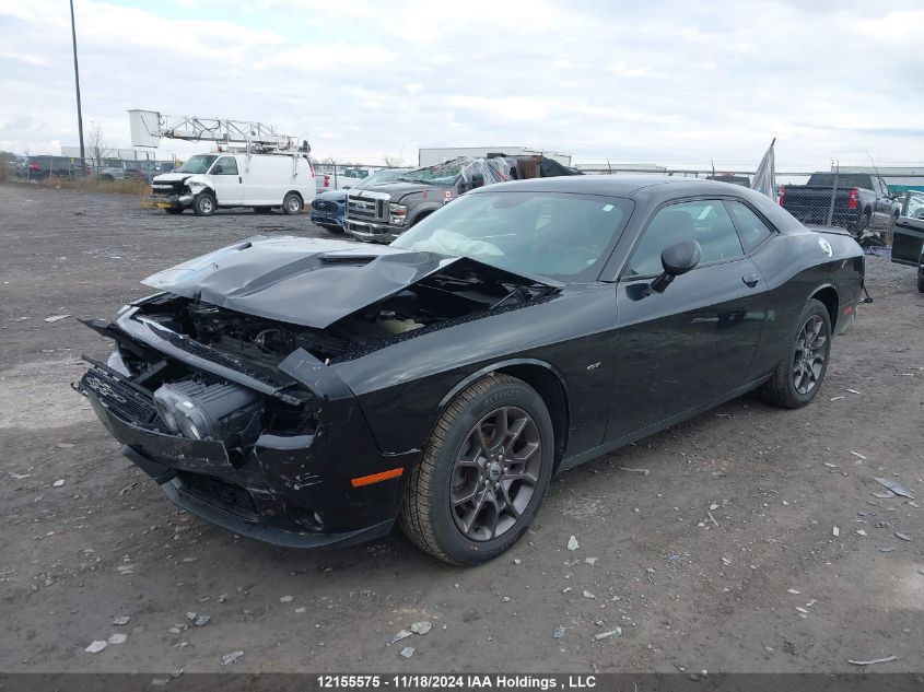 2018 Dodge Challenger Gt VIN: 2C3CDZGGXJH244250 Lot: 12155575