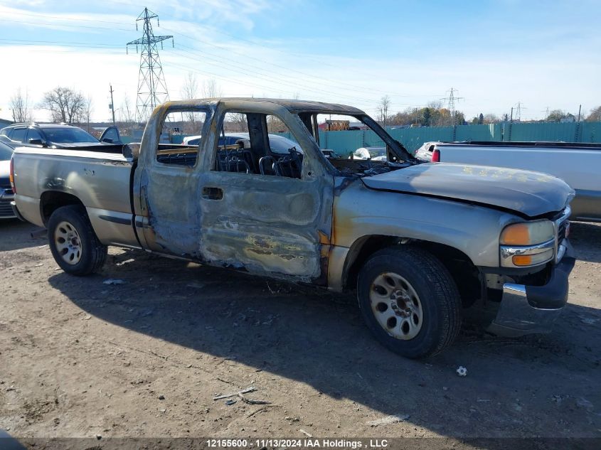 1999 GMC Sierra 1500 VIN: 2GTEC19V6X1560654 Lot: 12155600