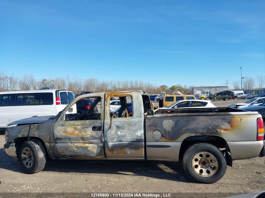 1999 GMC Sierra 1500 VIN: 2GTEC19V6X1560654 Lot: 12155600