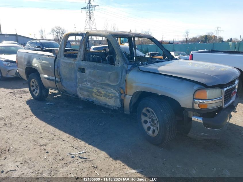 1999 GMC Sierra 1500 VIN: 2GTEC19V6X1560654 Lot: 12155600