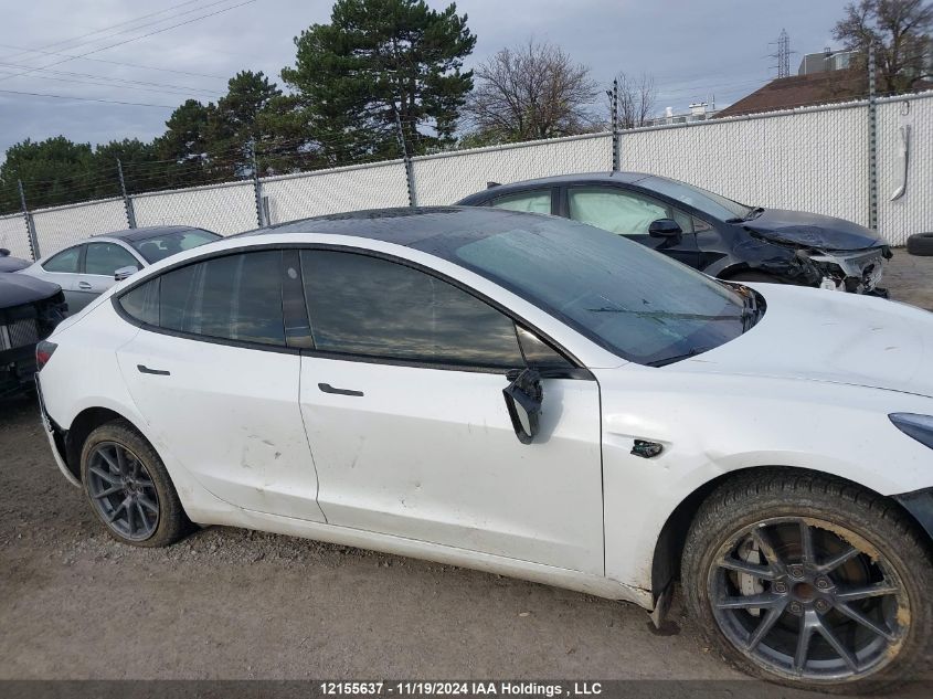 2021 Tesla Model 3 VIN: 5YJ3E1EA1MF057983 Lot: 12155637