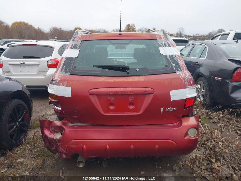 2006 Pontiac Vibe VIN: 5Y2SL65866Z422229 Lot: 12155642