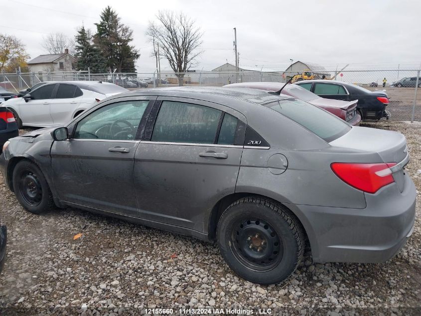 2013 Chrysler 200 Lx VIN: 1C3CCBAB9DN634629 Lot: 12155660