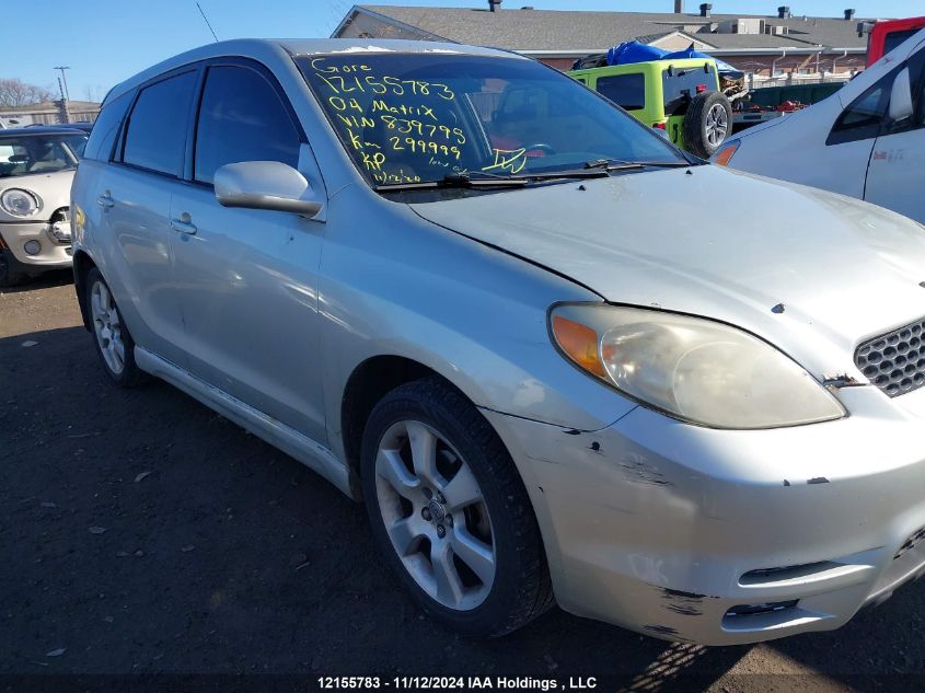 2004 Toyota Matrix Xr VIN: 2T1KR32E04C839795 Lot: 12155783