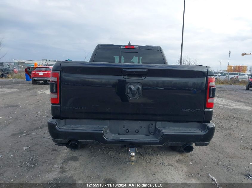 2021 Ram 1500 Sport VIN: 1C6SRFWT3MN545452 Lot: 12155918