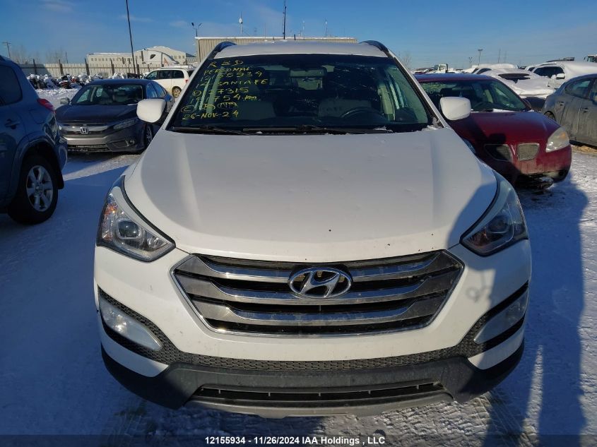 2014 Hyundai Santa Fe Sport VIN: 5XYZUDLB9EG127315 Lot: 12155934