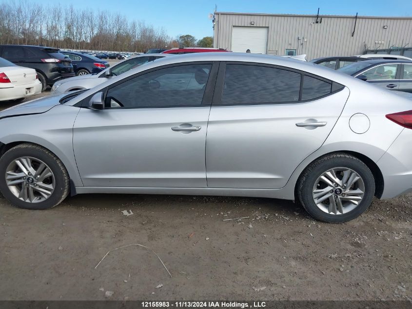 2019 Hyundai Elantra Sel/Value/Limited VIN: KMHD84LF2KU750265 Lot: 12155983