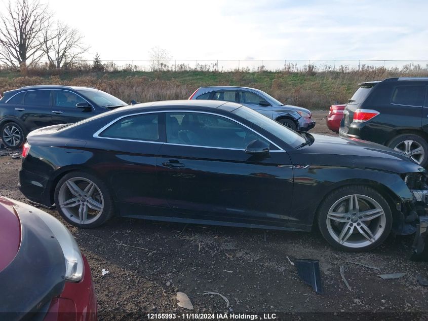 2018 Audi A5 VIN: WAUTNAF57JA000805 Lot: 12155993