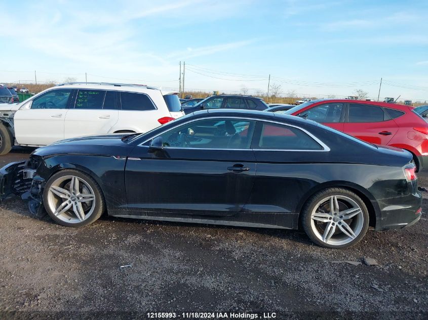 2018 Audi A5 VIN: WAUTNAF57JA000805 Lot: 12155993