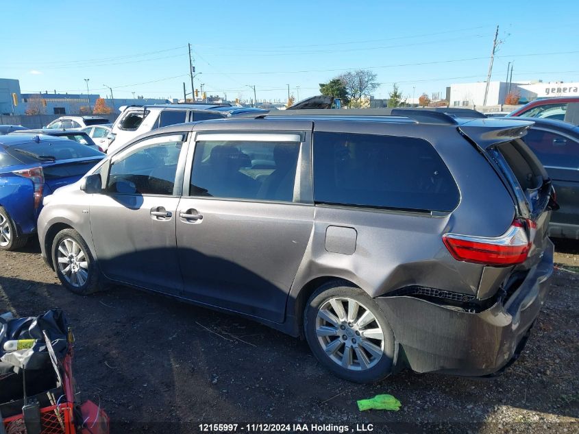 2017 Toyota Sienna Le VIN: 5TDJZ3DC5HS174011 Lot: 12155997