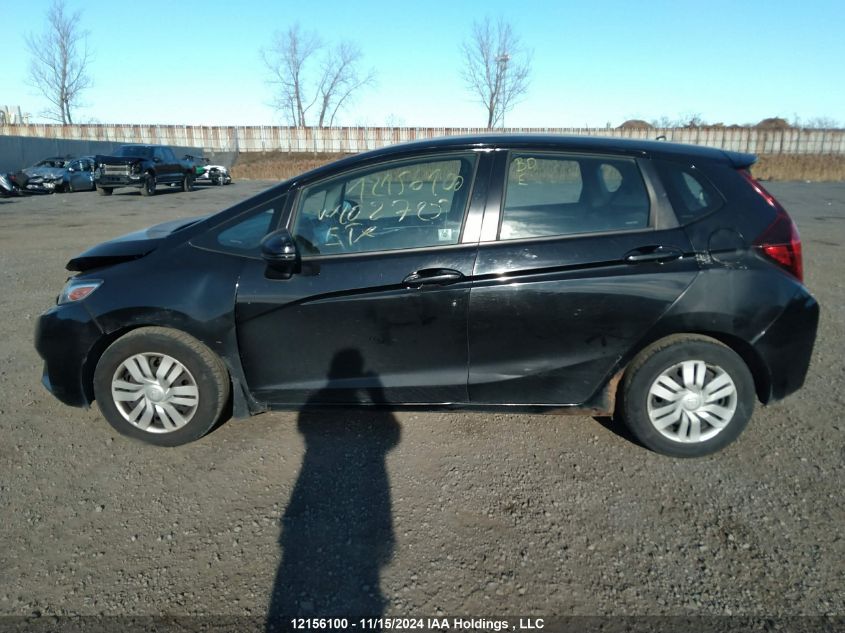 2015 Honda Fit VIN: 3HGGK5H58FM102725 Lot: 12156100