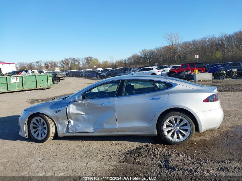 2016 Tesla Model S VIN: 5YJSA1E24GF173408 Lot: 12156102