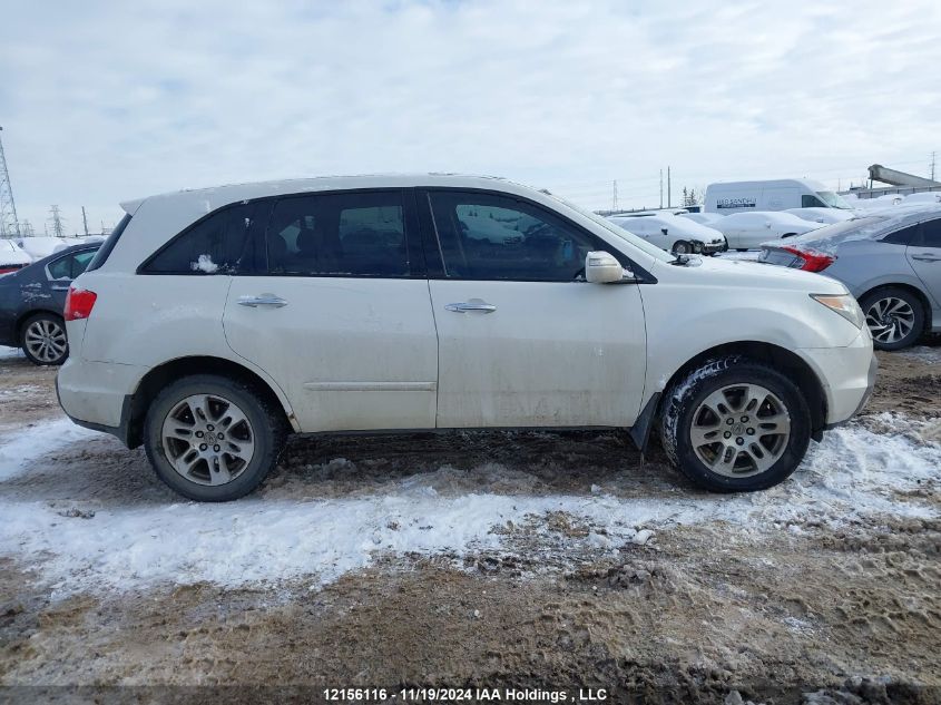 2009 Acura Mdx Technology VIN: 2HNYD28619H003262 Lot: 12156116