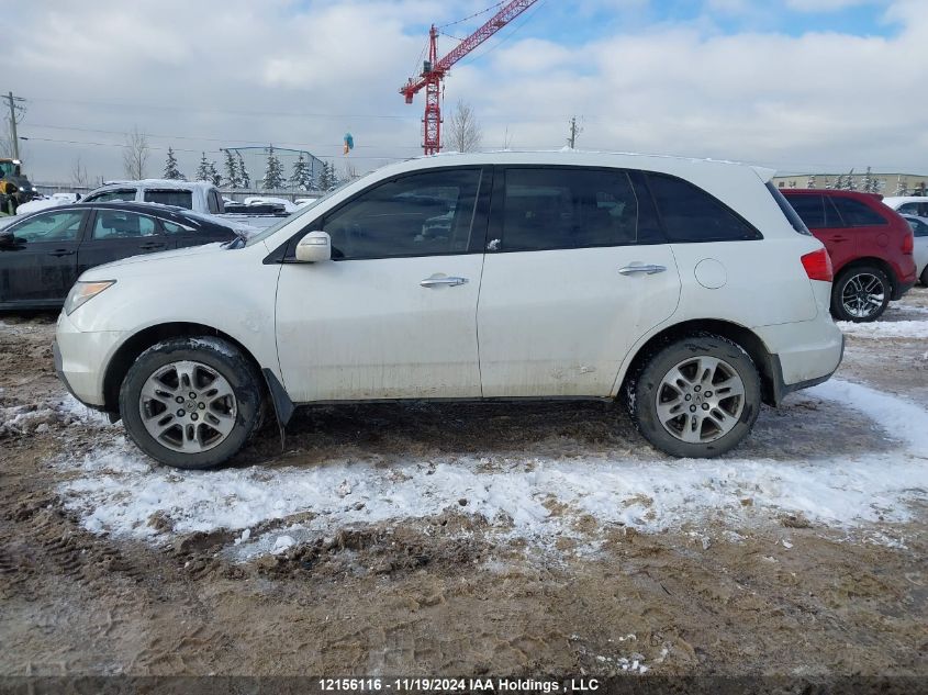 2009 Acura Mdx Technology VIN: 2HNYD28619H003262 Lot: 12156116