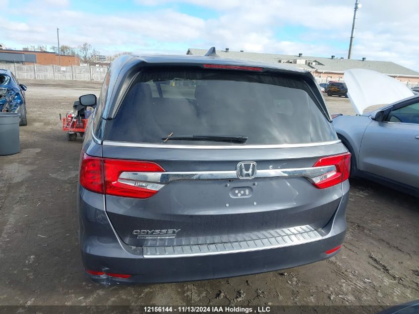 2020 Honda Odyssey Ex VIN: 5FNRL6H47LB500154 Lot: 12156144