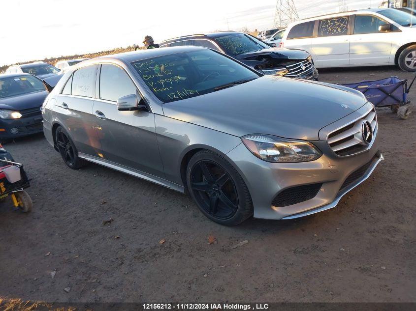 2015 Mercedes-Benz E