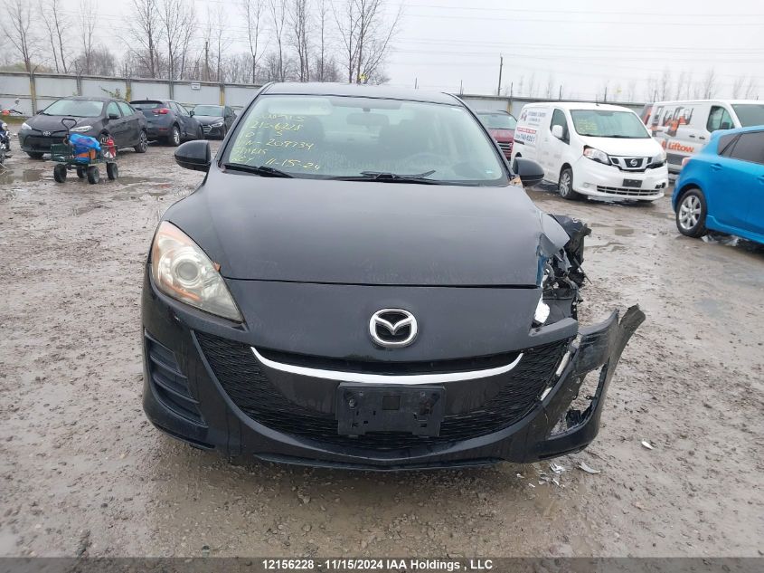 2010 Mazda 3 I VIN: JM1BL1SFXA1209734 Lot: 12156228