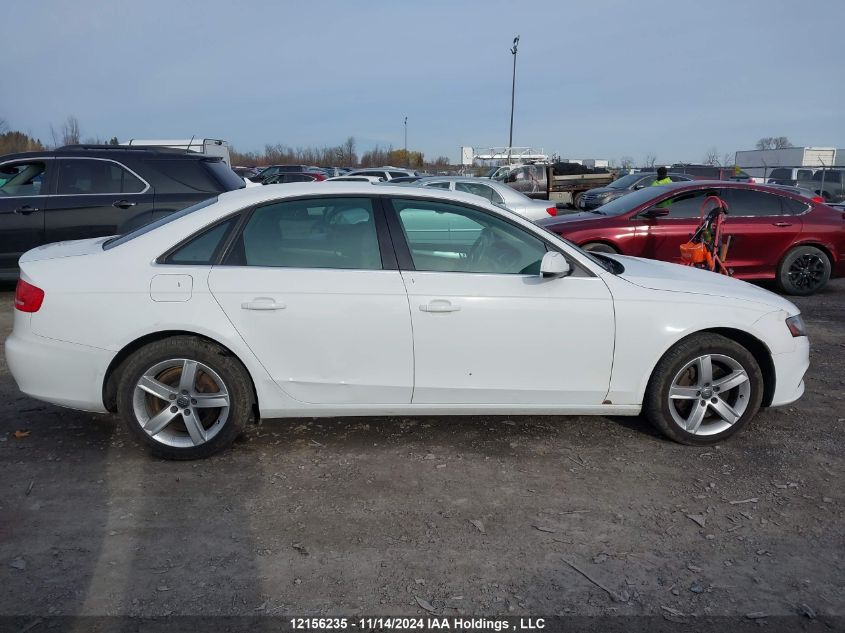 2011 Audi A4 Premium Plus VIN: WAUFFCFLXBN024059 Lot: 12156235