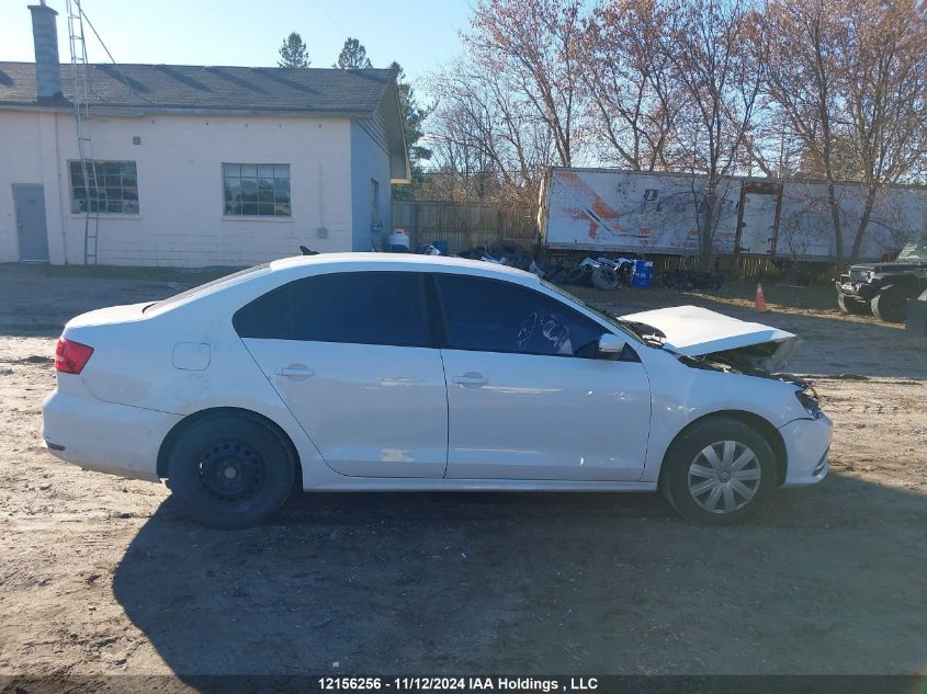 2015 Volkswagen Jetta Sedan VIN: 3VW2K7AJ4FM421743 Lot: 12156256